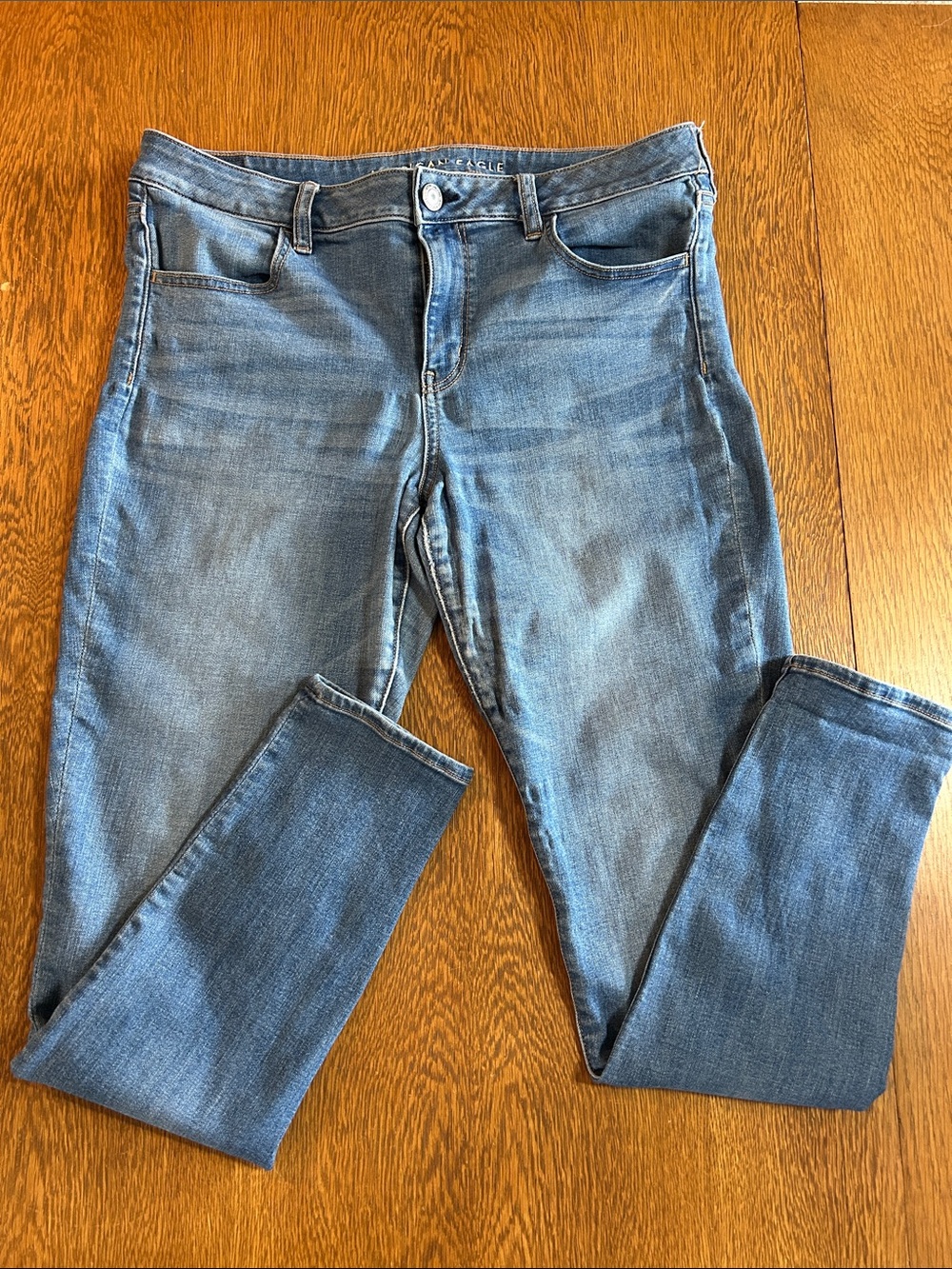 American Eagle Outfitters womens Light Blue Skinny Jeans